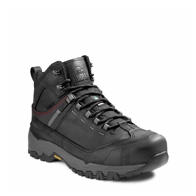 Kodiak Quest Bound Mid Black Composite Toe Waterproof Work Boots Kd 0a4tel 9.5